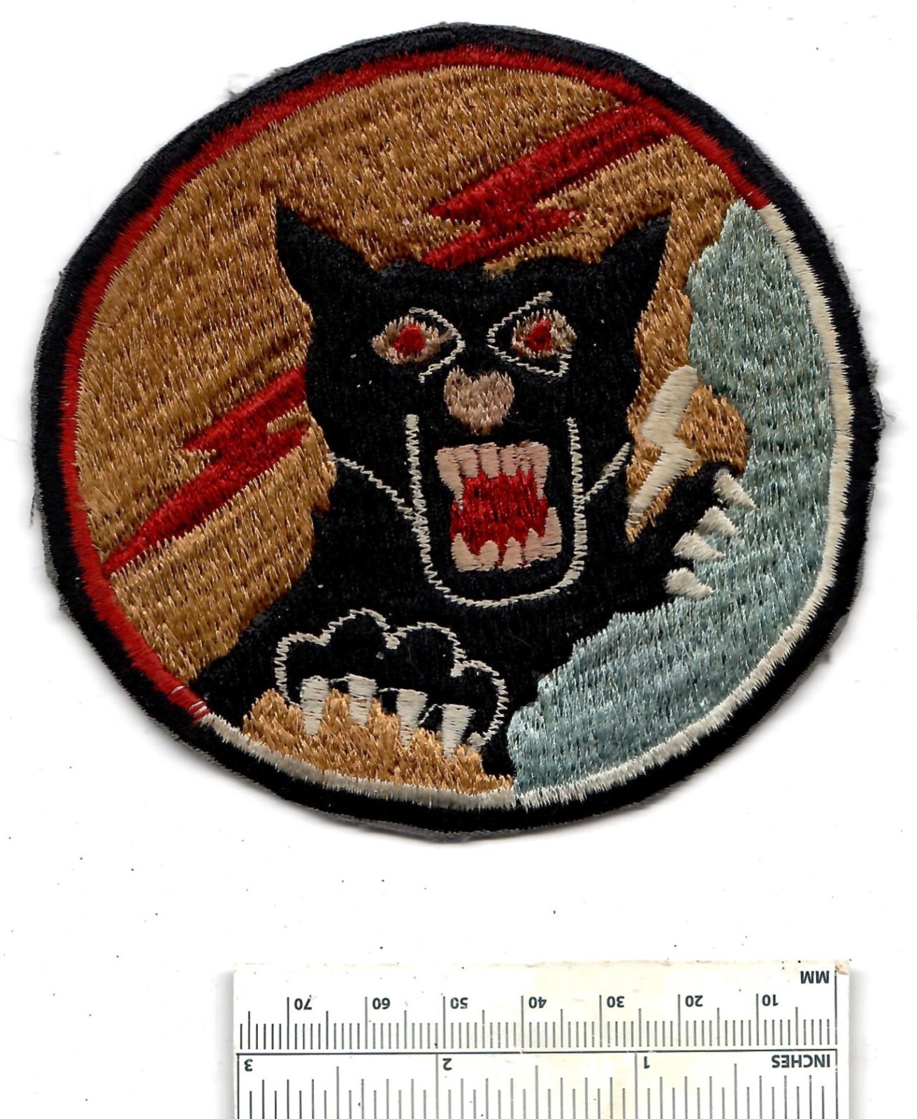 WW2 BLACK PANTHERS 21st Day Fighter Squadron WWII US Army USAAF Air Force Patch