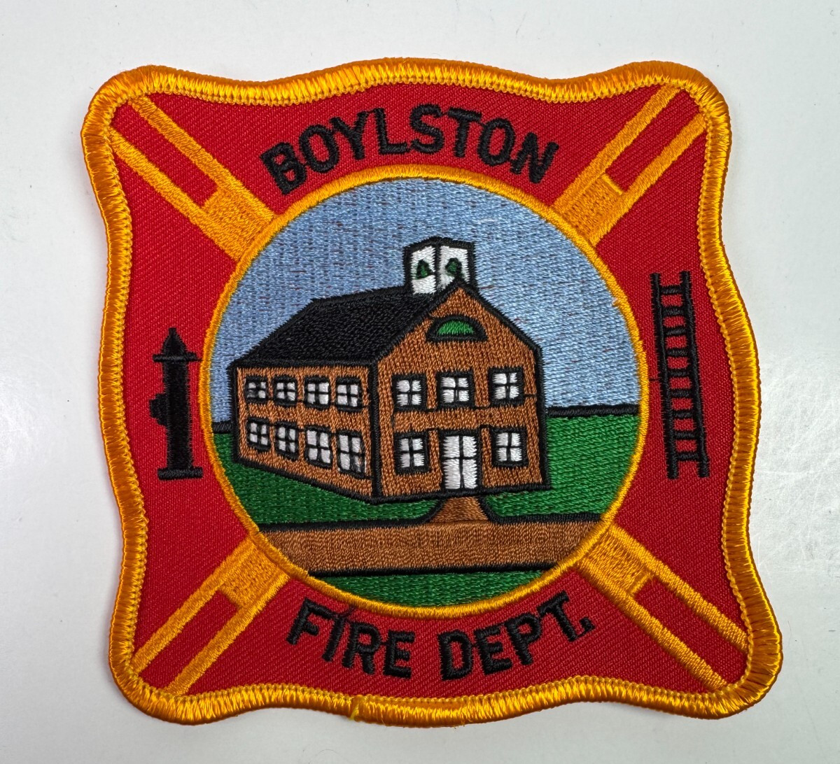 Boylston Fire Massachusetts MA Patch C7