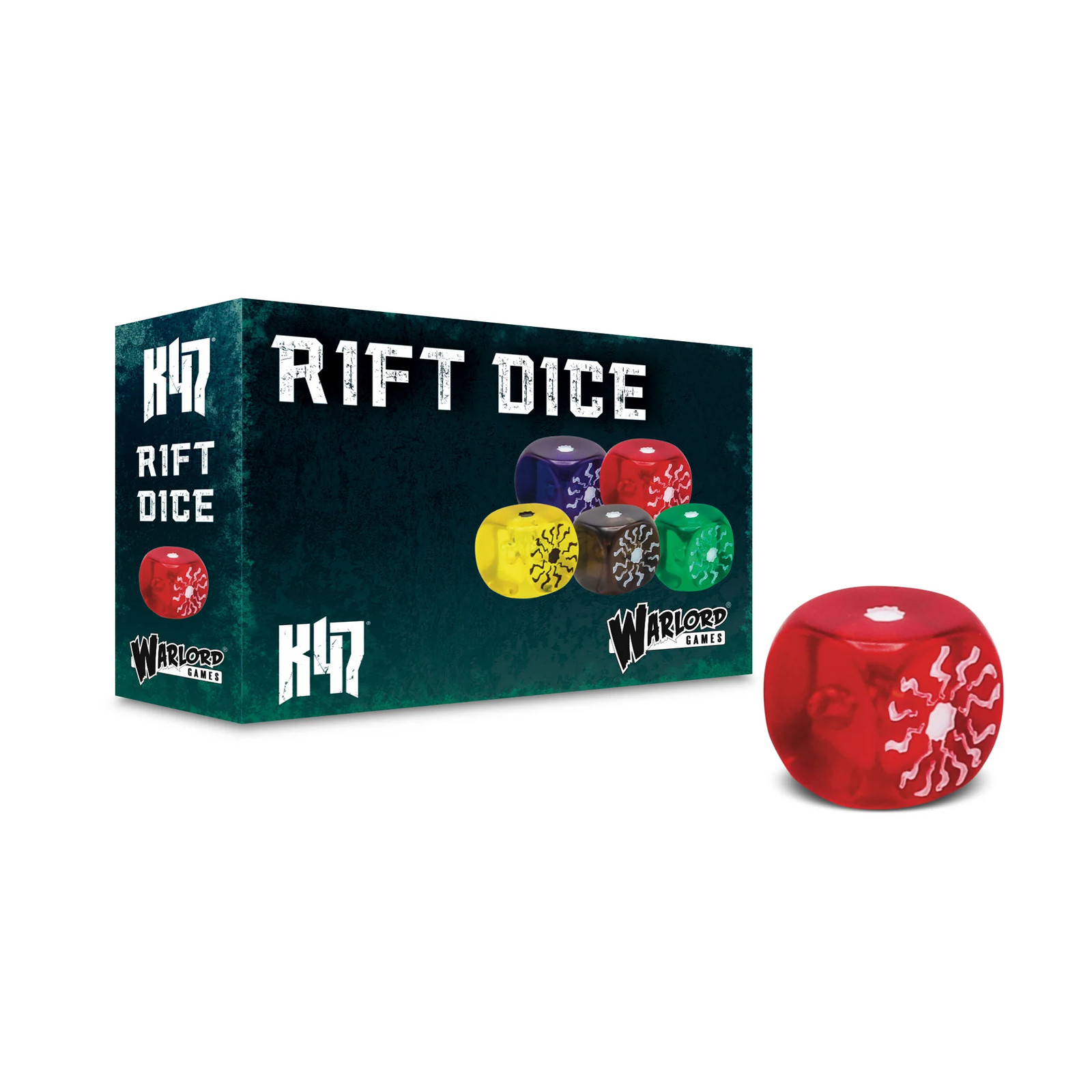Konflikt '47 Rift Dice - Red by Warlord Games