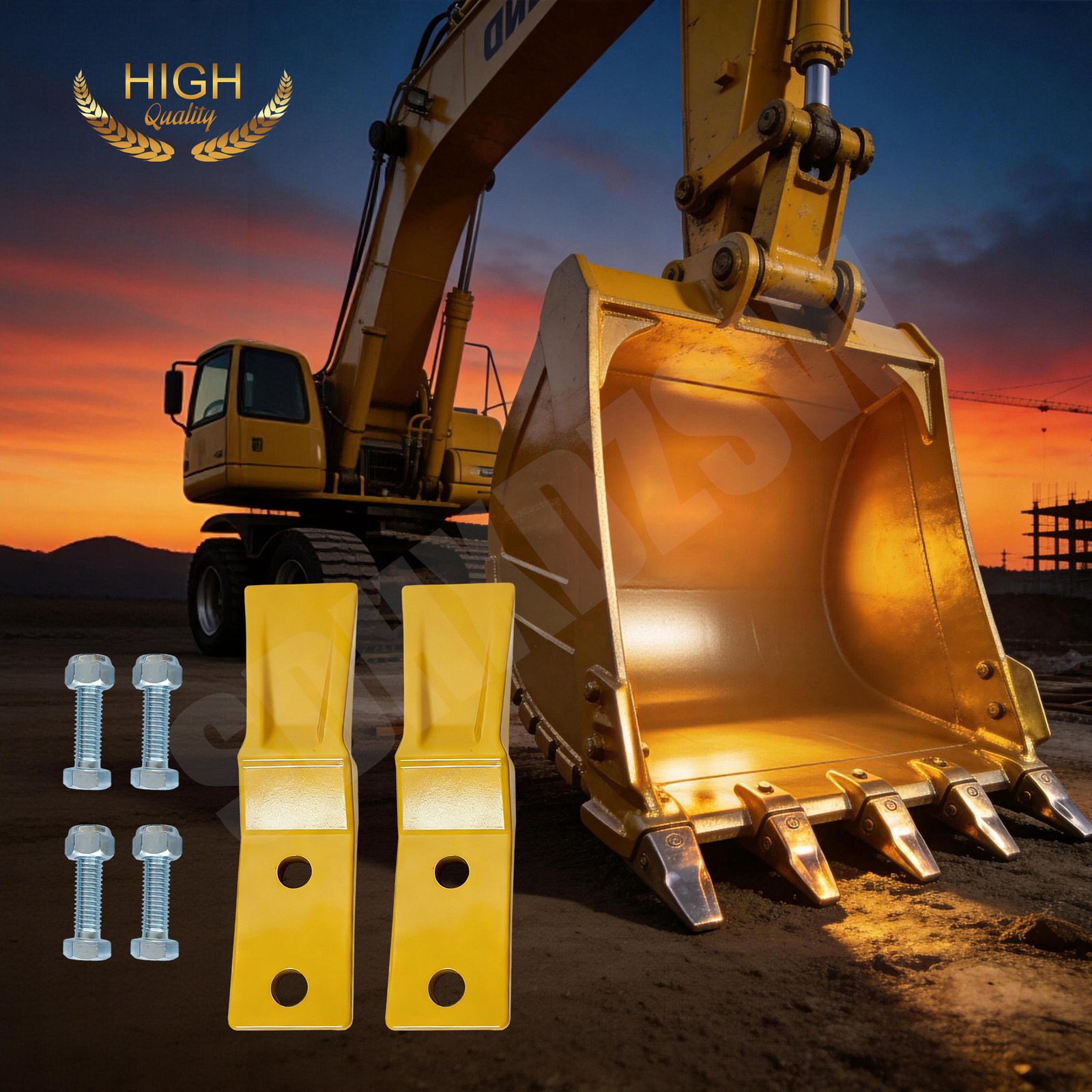 Bucket Teeth with Nuts for Mini Excavator Bucket USA Stock Brand NewX2