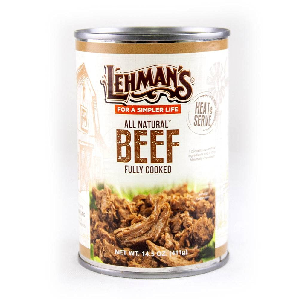 Keystone Meats All Natural Canned Beef, 14.5 Ounce