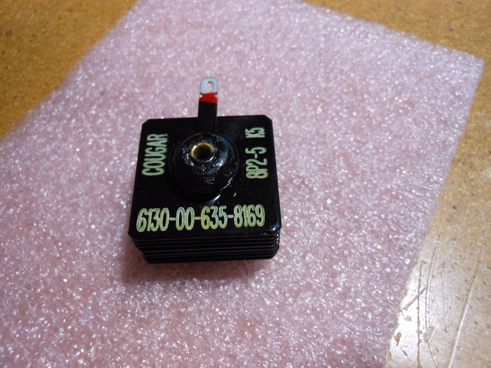 COUGAR ELECTRONICS METALLIC RECTIFIER PART # 8P2-5 NSN: 6130-00-635-8169