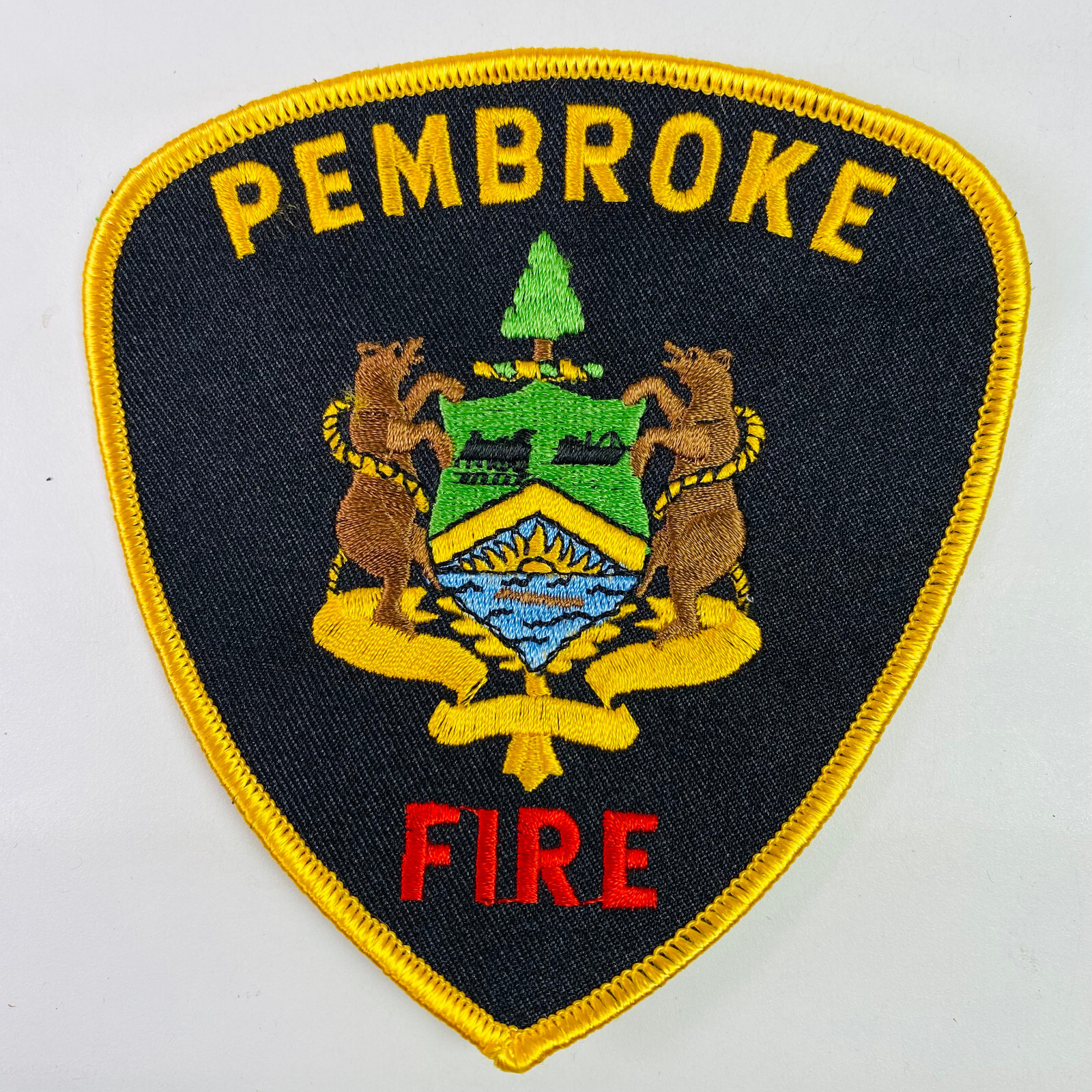 Pembroke Fire Department Canada Patch N10