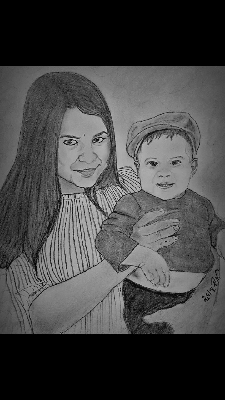 pencil portrait