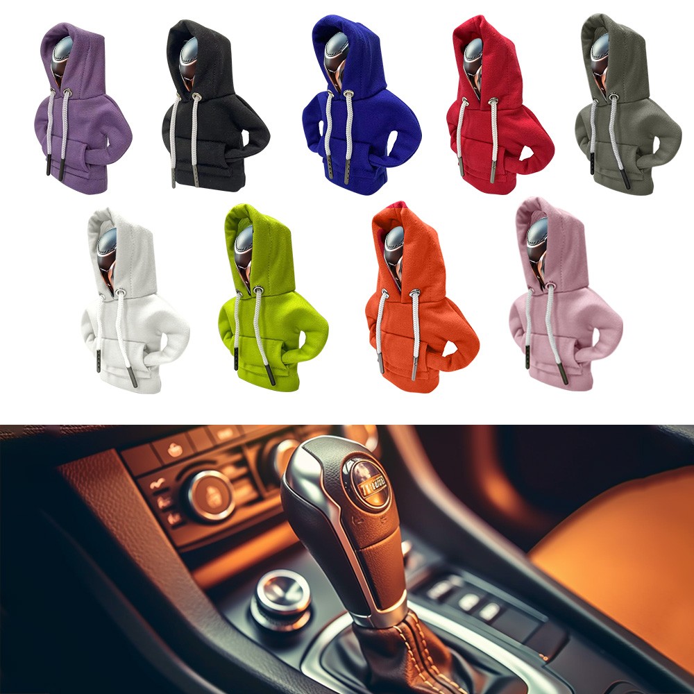 Mini Car Gear Shift Cover Hoodie Shift Knobs Trim Suitable for Mini