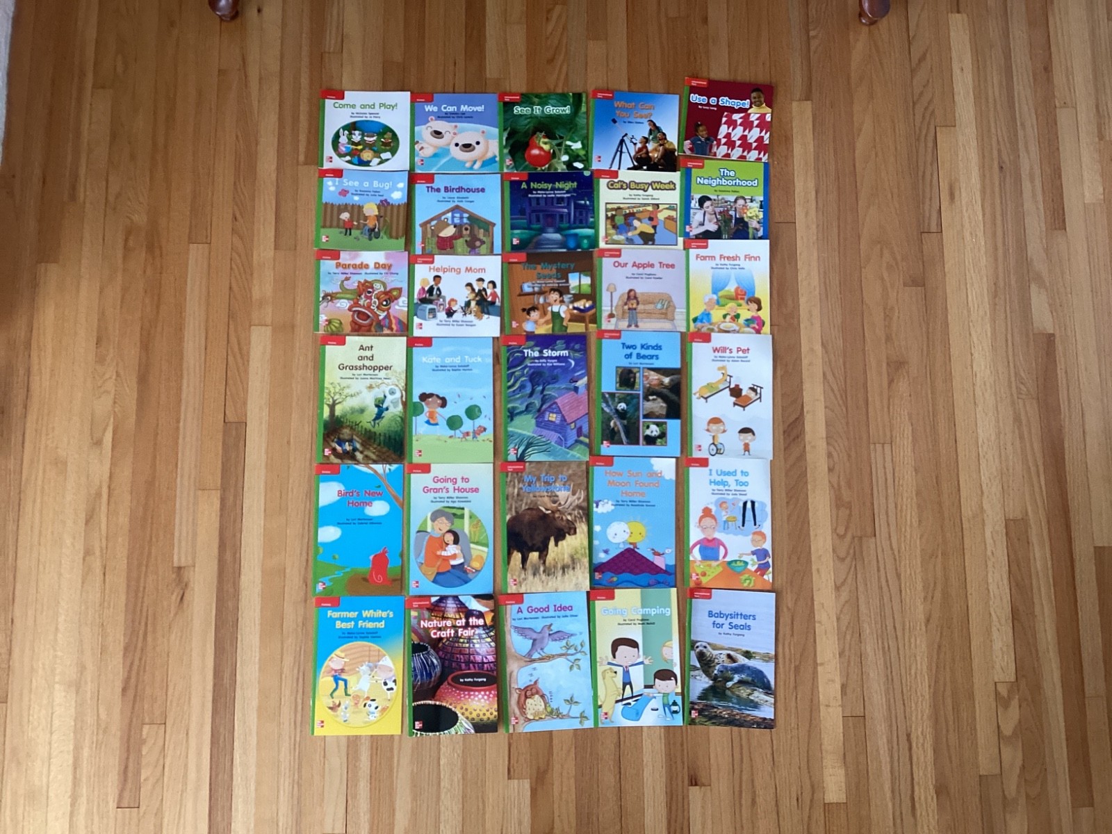 MCGRAW HILL WONDERS LEVELED READERS / GRADE-K / BEYOND  / 30 BOOKS