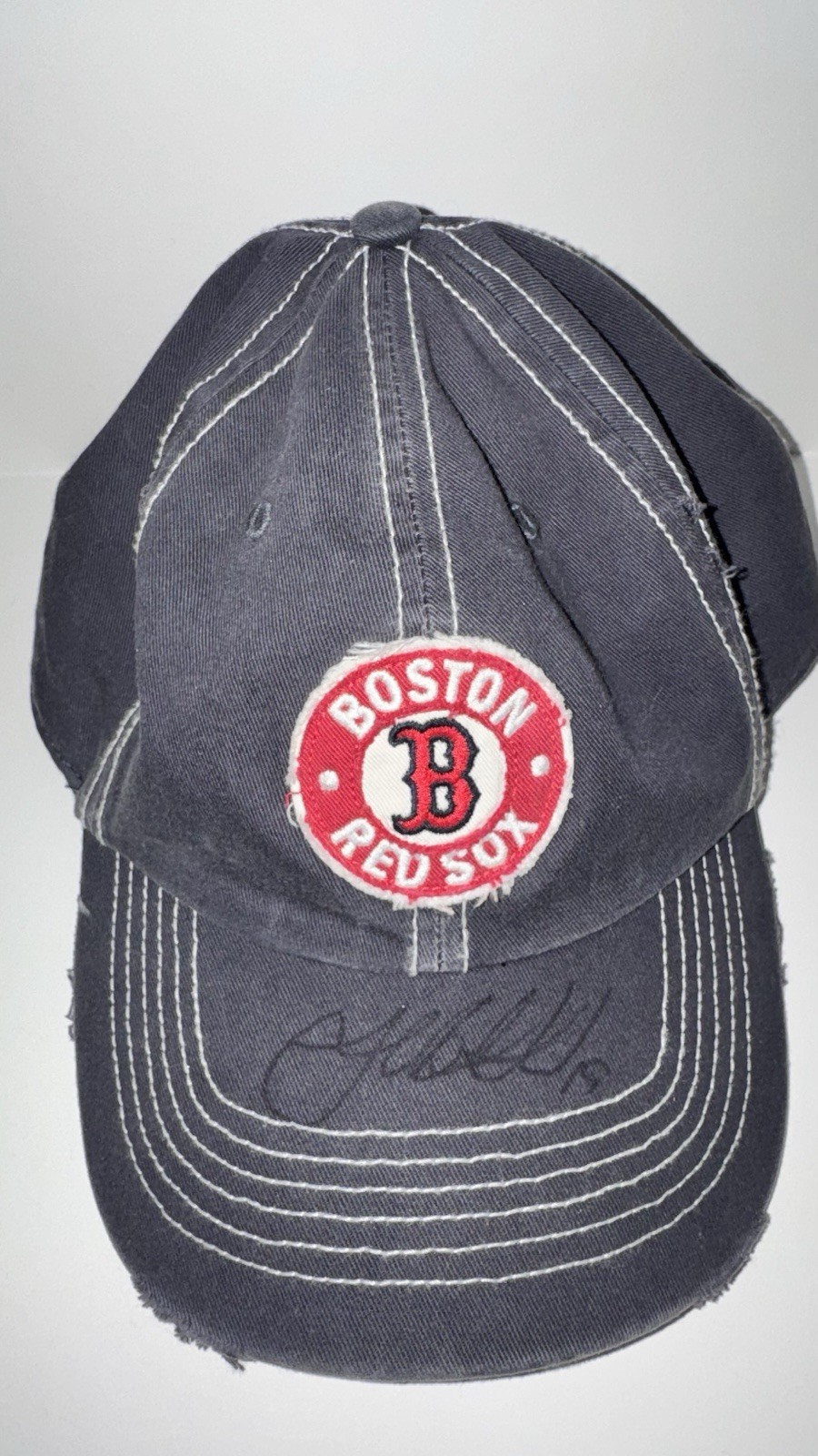Josh Beckett autographed hat