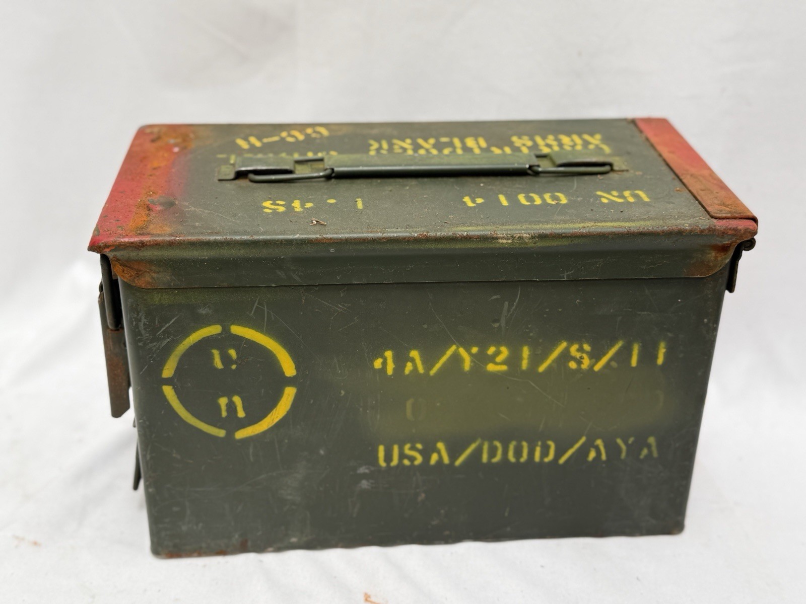 Army Surplus Ammo Box Green or Brown