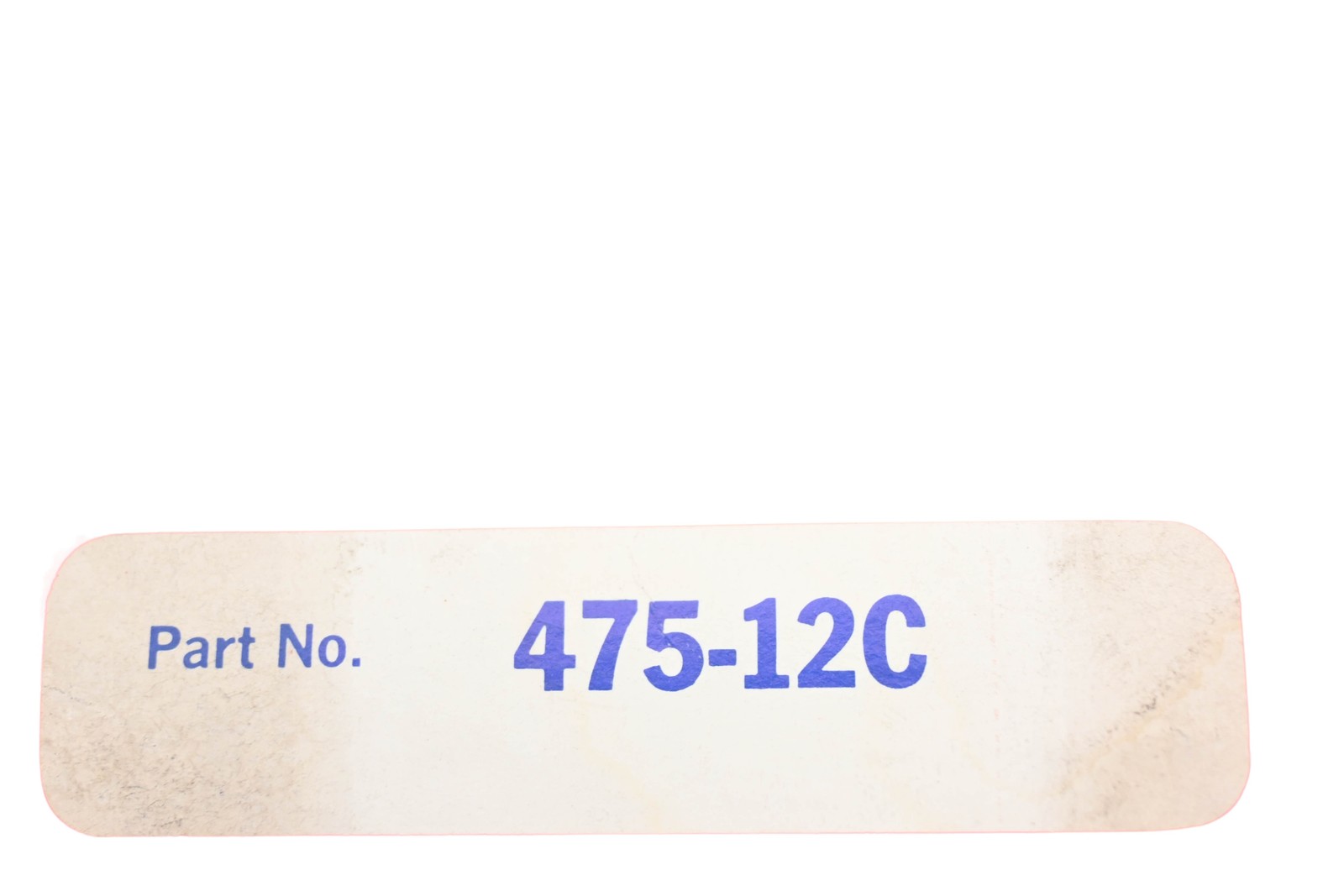 Delbar 475-12C, 75QS284PG Bracket NOS