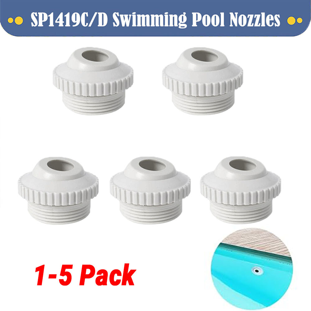 1-5 Pieces Pool Jet Nozzles,3/4" Directional Flow Eyeball Inlet Jet For Hayward
