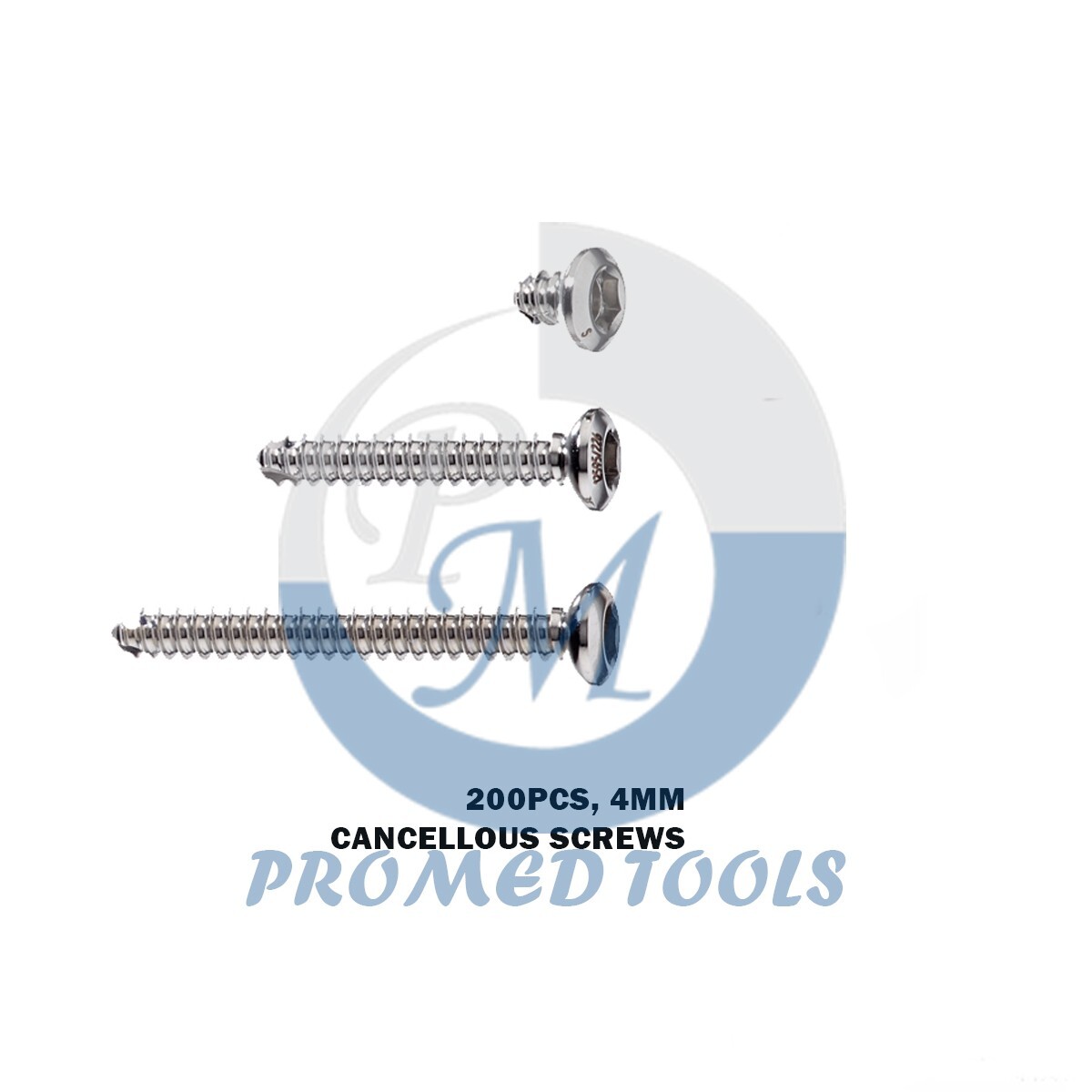 Cancellous Screws 4.0mm Different With Free Driver Orthopedic Instruments