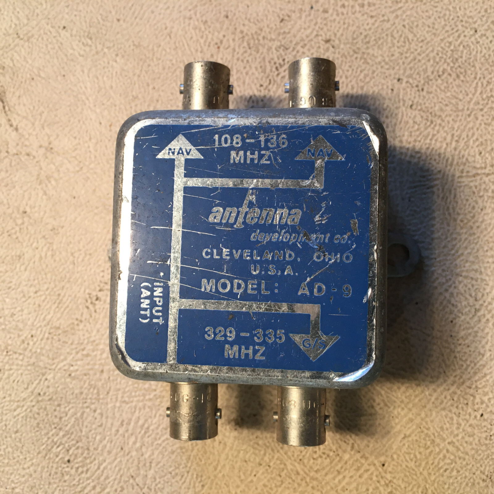 Antenna Development AD-9 Antenna Triplexer Splitter