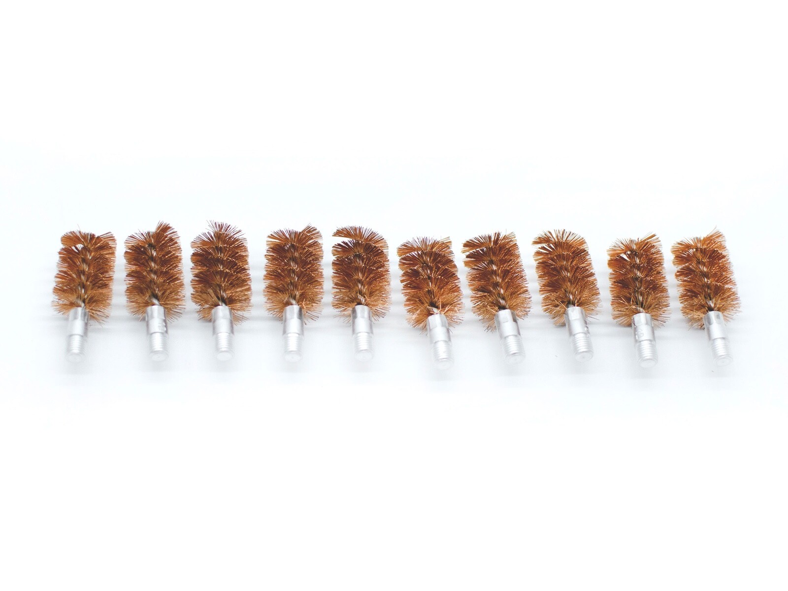 10 Pack- 12 Gauge Phosphor Bronze Bore Brushes for Gun Cleaning and Maintenance
