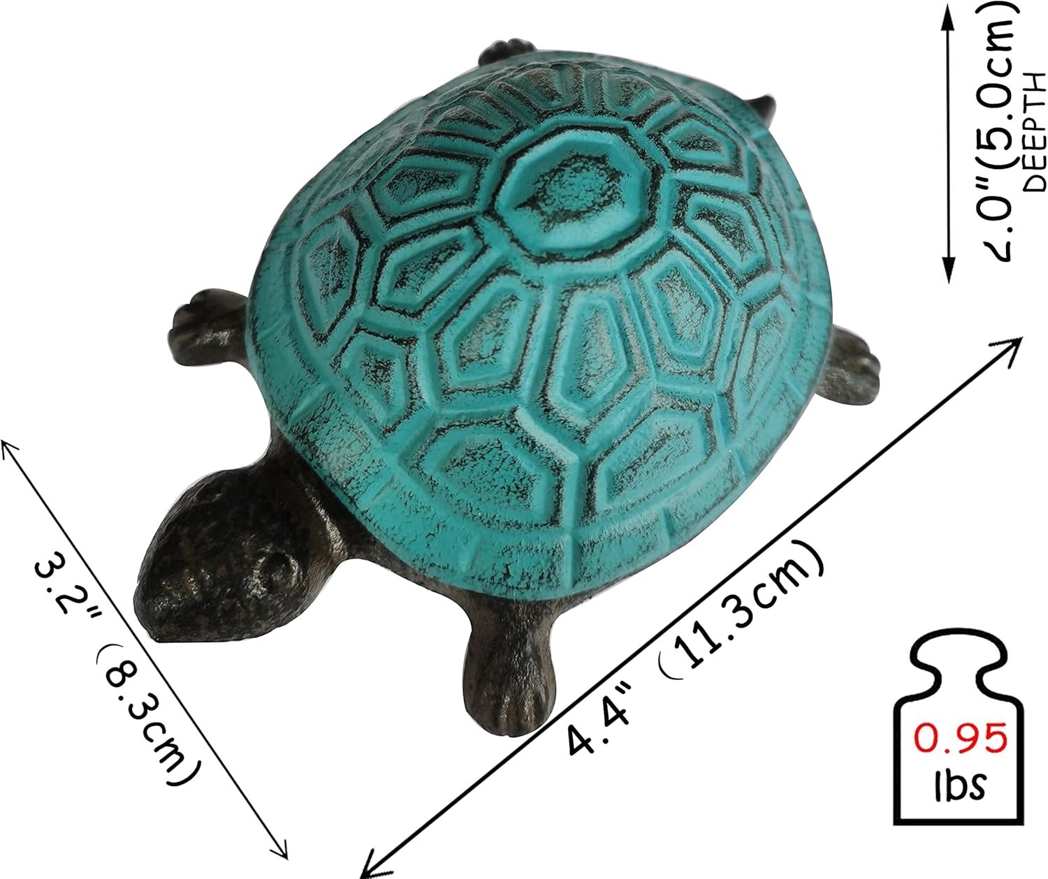 Cute Turtle Key Holder - Ear Studs & Ring Organizer