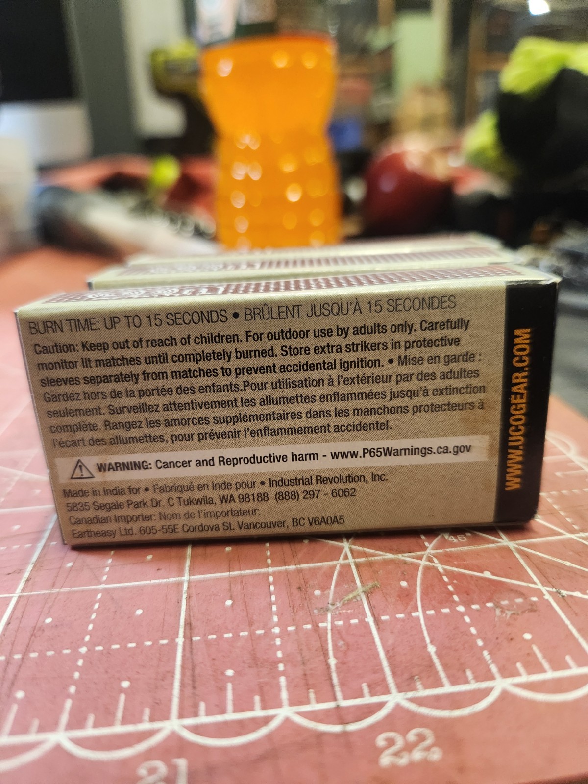 waterproof matches Uco