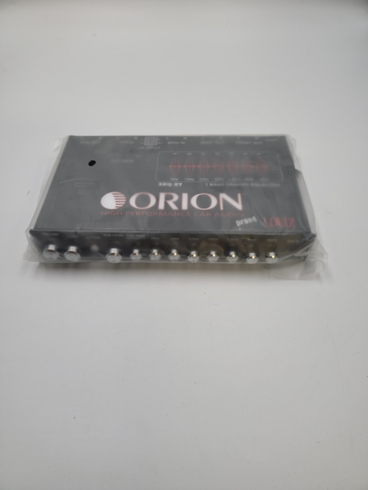 Orion High Proformance Car Audio XEQ-X7 - 7 Band Graphic Equalizer