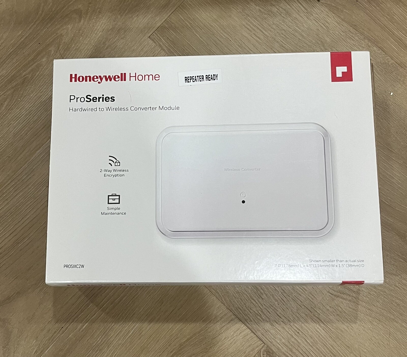 Honeywell Home PROSIXC2W ProSeries Hardwired to SIX Wireless Converter