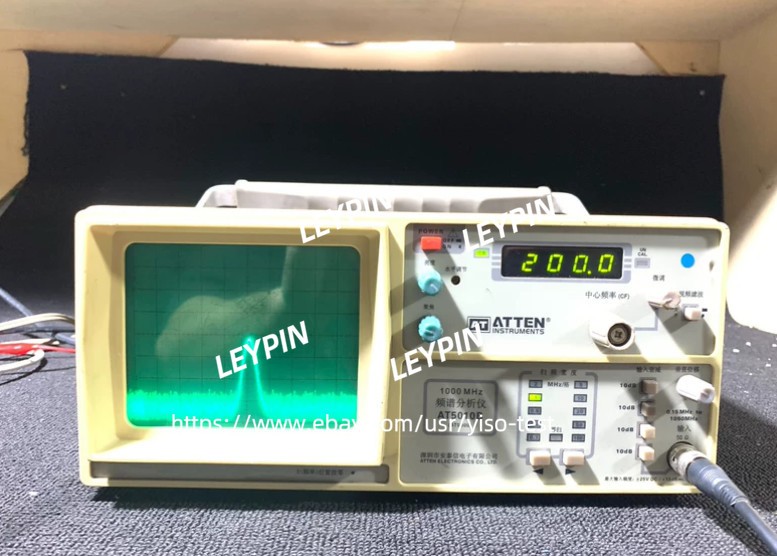 1PCS USED ATTEN AT5010B spectrum analyzer, in good working condition-*yiso