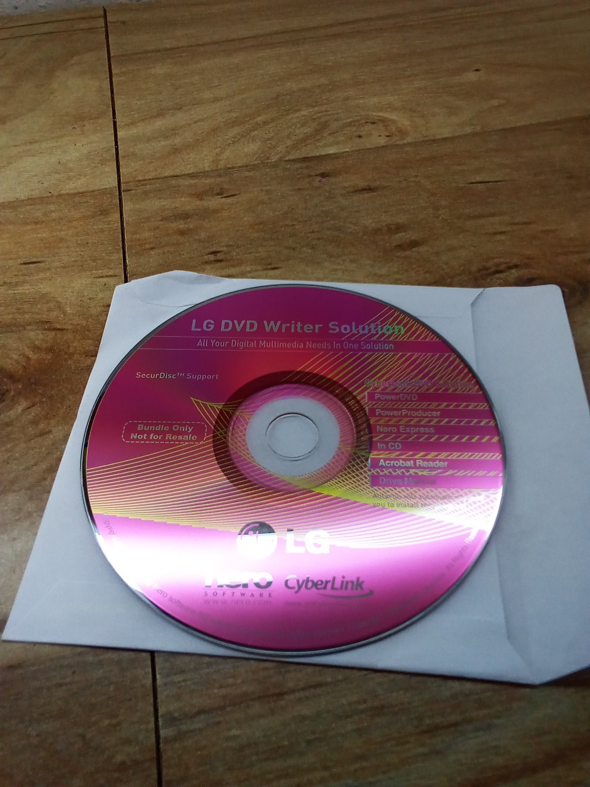 LG DVD Writer Solution 2002-2007 Nero Cyberlink