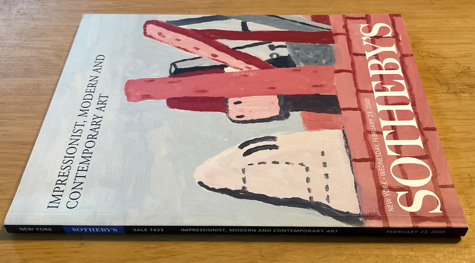 Sotheby's Feb. 2000 Auction Impressionist Modern Contemporary Art Catalog...