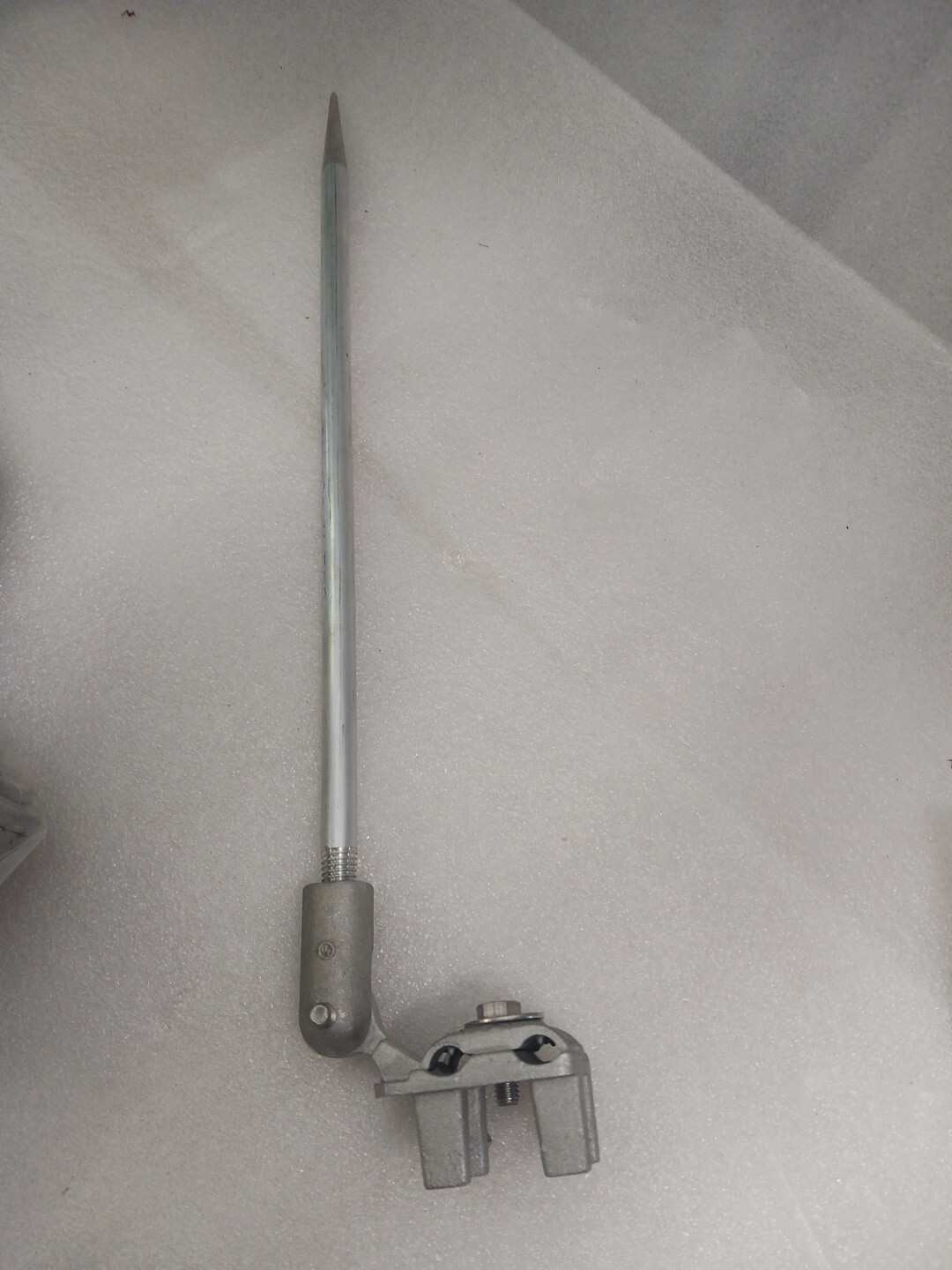 15 Robbins Lightening Rod Points W Combination Base Mount Clamp Aluminum 16" (JJ