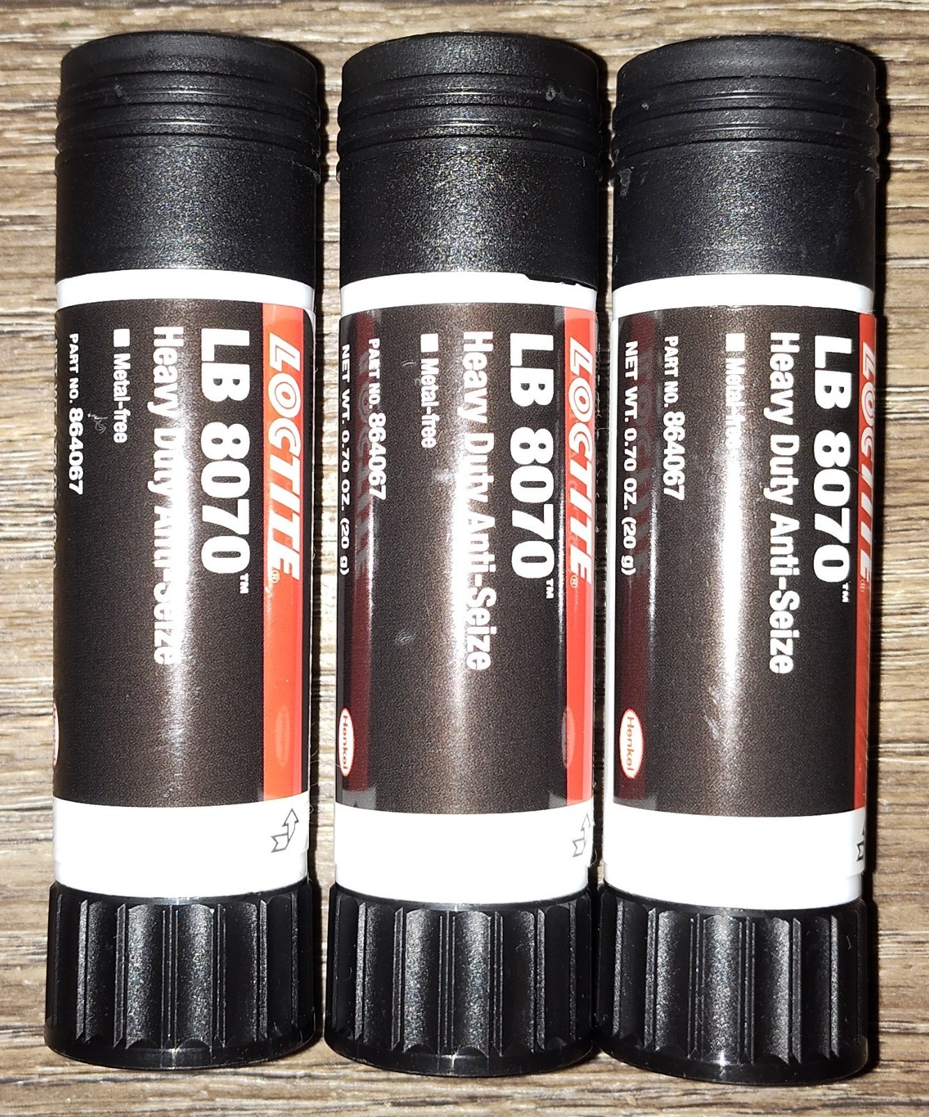 X3!!! Loctite 864067 Anti-Seize,Metal Free,20G Tube Lb 8070 Heavy Duty Exp 04/29