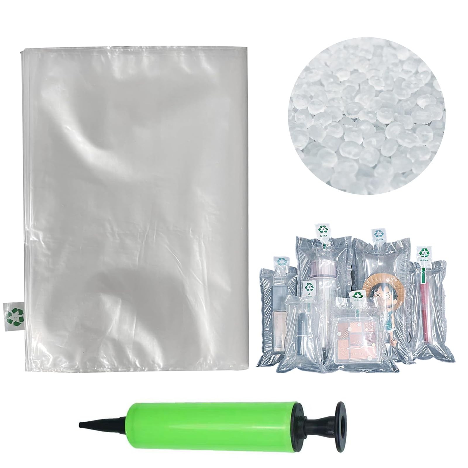 OULIGET Packaging Air Bags,Inflatable Air Packaging Protector Bag Foam Pouche...