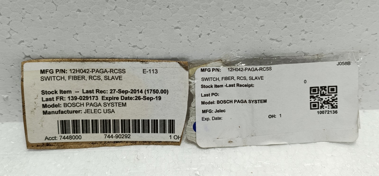 Bosch PSP-D00040 Slave Redundant Network Controller Switch | New