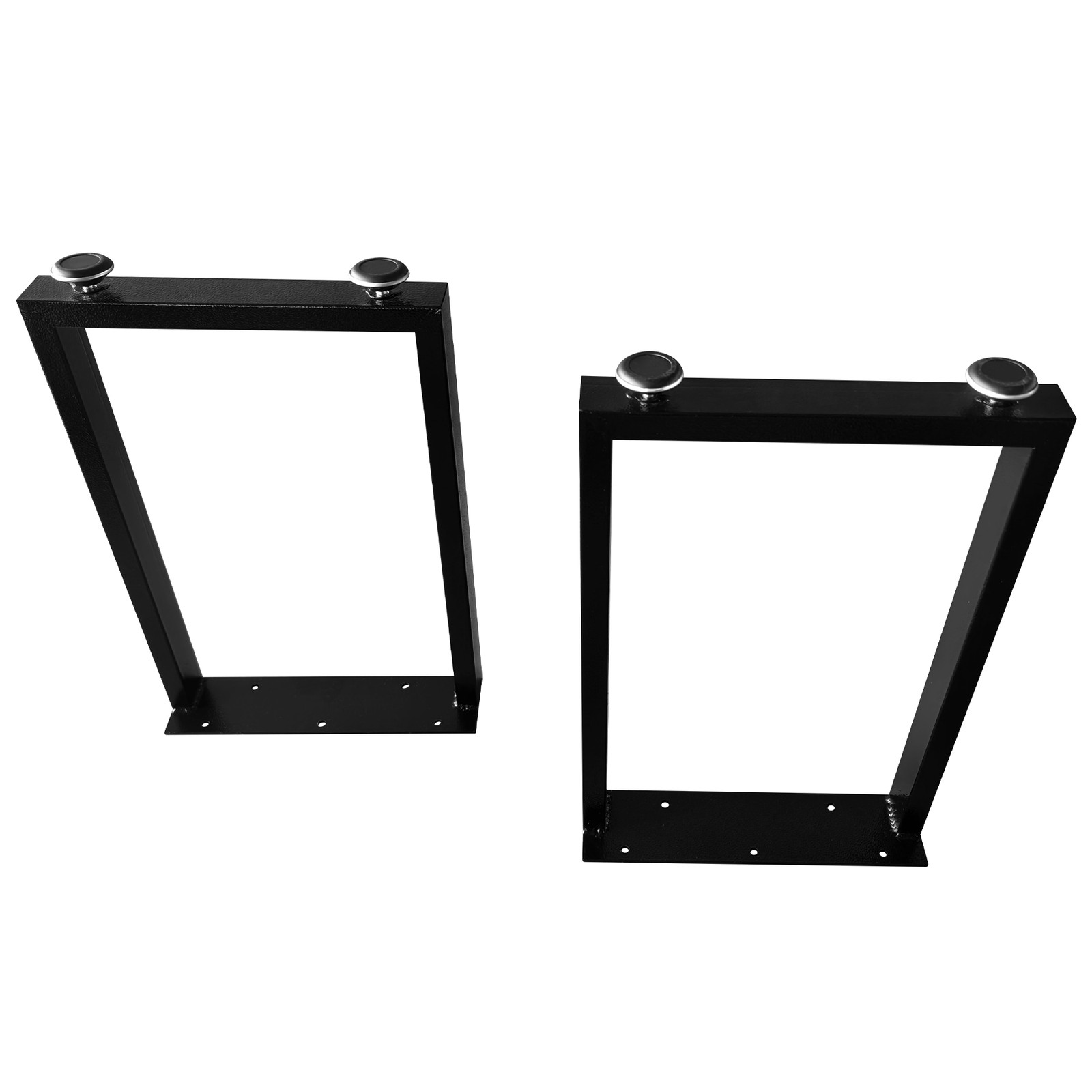 16" Heavy Duty Industrial Square Metal Table Legs for DIY Furniture Building