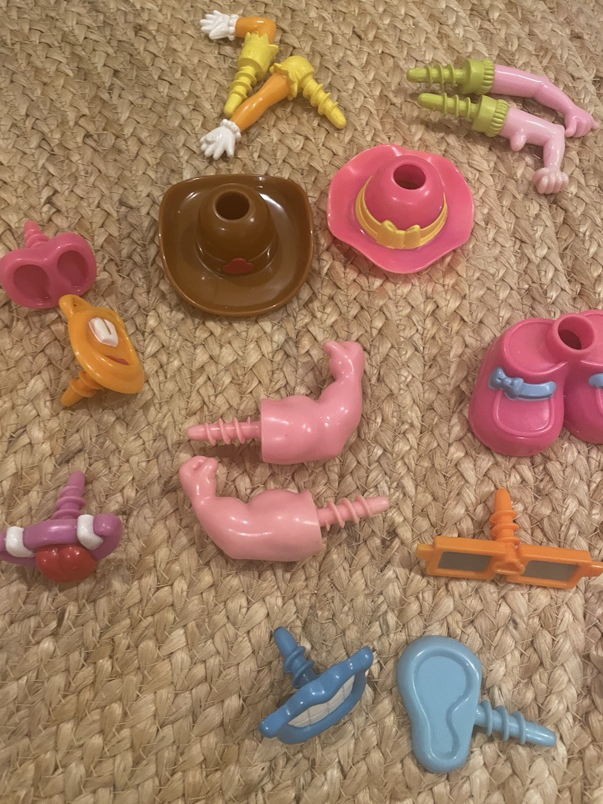 Mr. Potato Head Play Doh Viking Playset Pieces