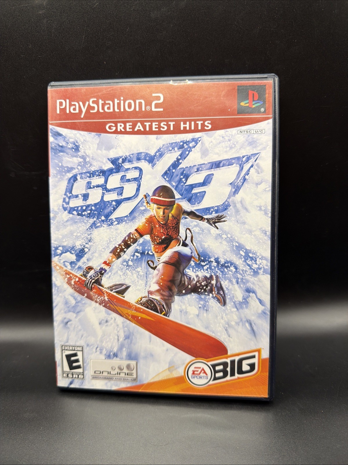 SSX 3 Replacement CASE & MANUAL ONLY Sony PlayStation 2, 2003 ( NO GAME ) EA C2
