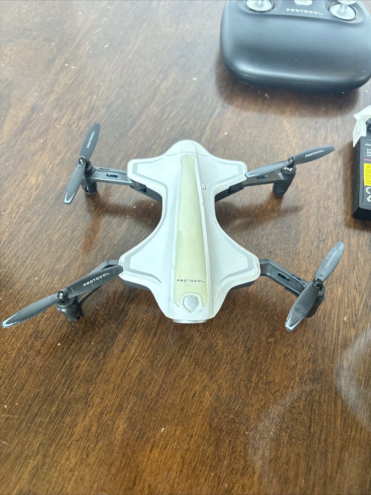 Protocol Director Foldable Drone With Live Streaming Camera Extra Battery