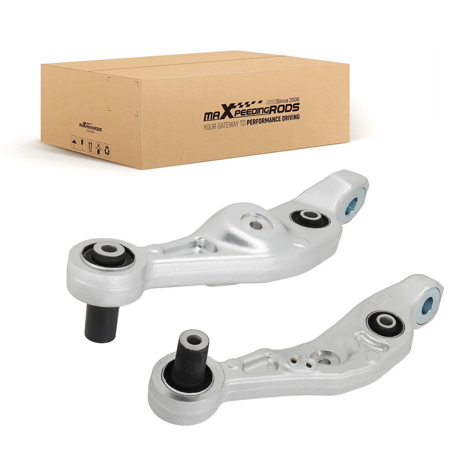 Front Lower Control Arms Set Right Left For Lexus LS460 RWD 2007-2017 Rearward