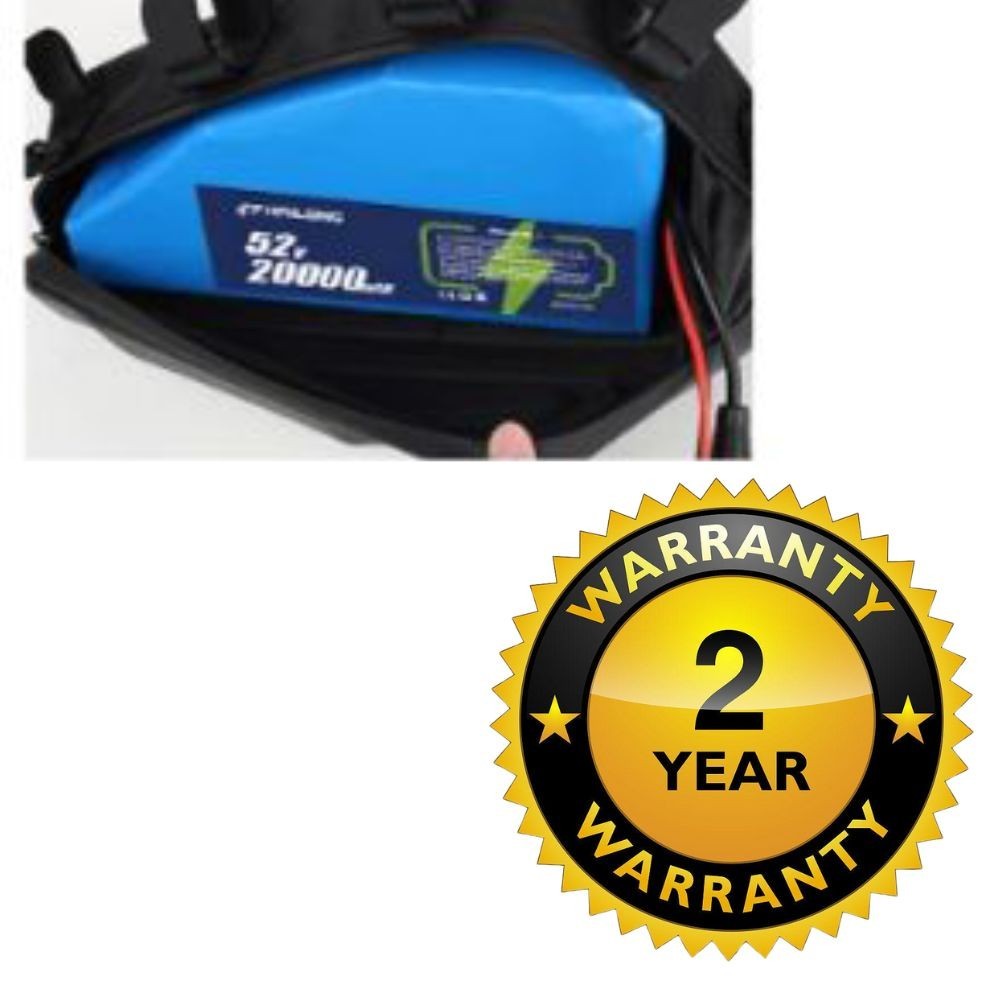 Triangle pack battery 52V 20AH Battery & Bag