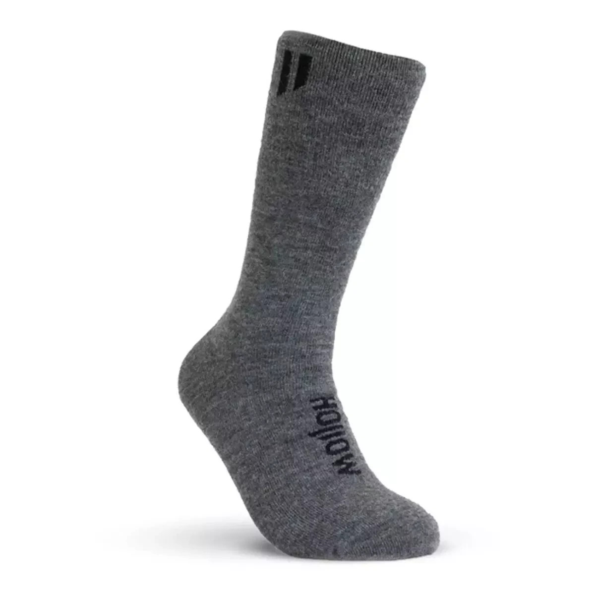 New Hollow Boot Alpaca Socks Grey Large Men 10-13 Women 10.5-13