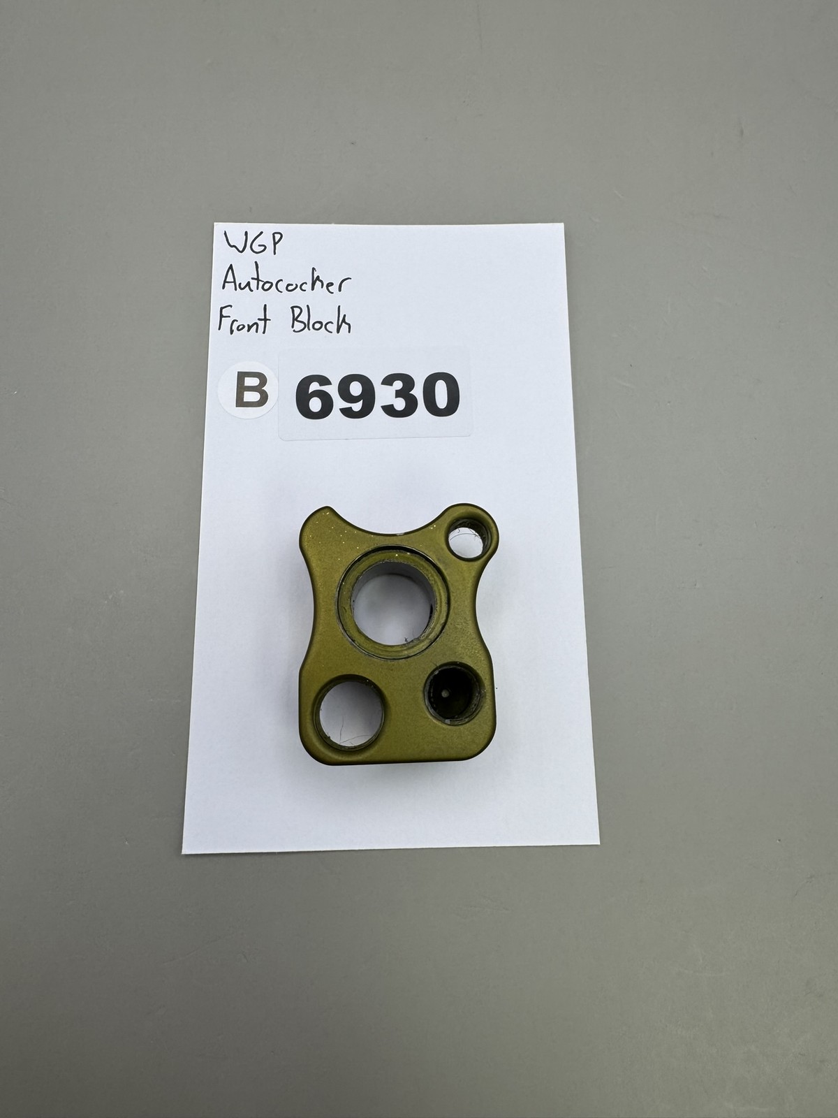 WGP Autococker Front Block Olive Green