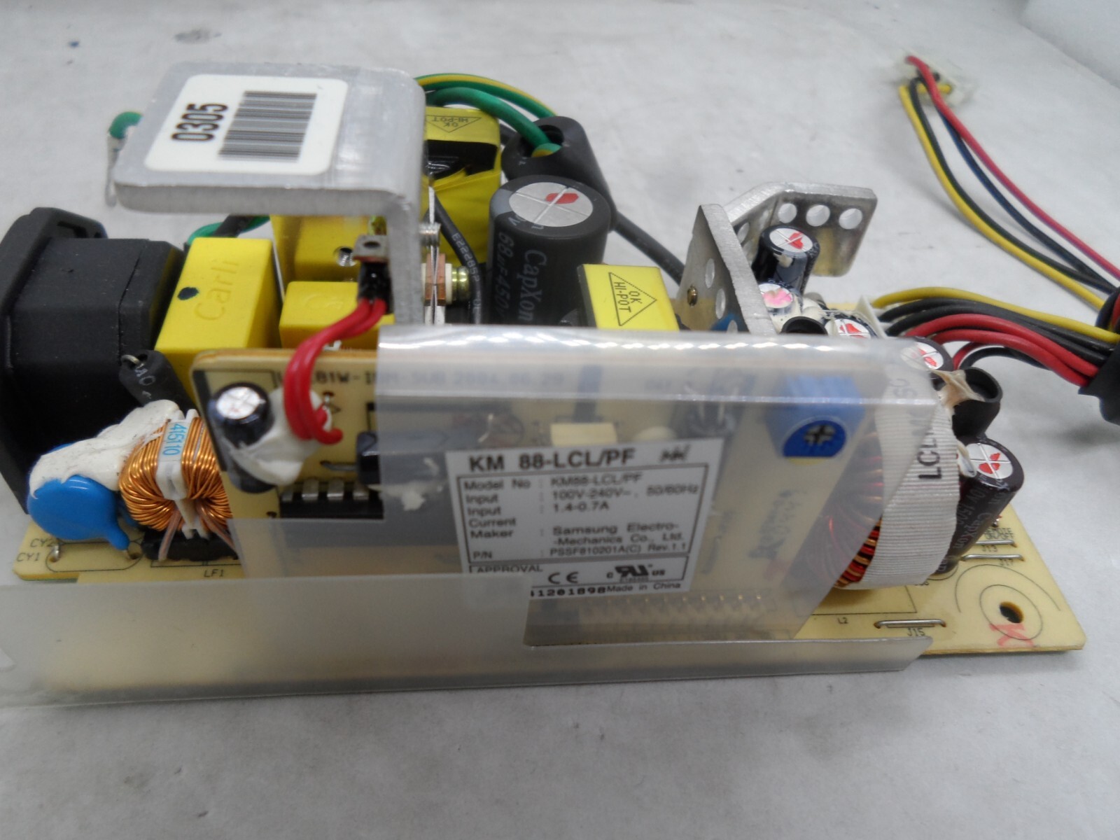Dell IBM PV122T 3581-L28 3581-L38 Power Supply KM 88-LCL/PF KM88-LCL PSSF810201A