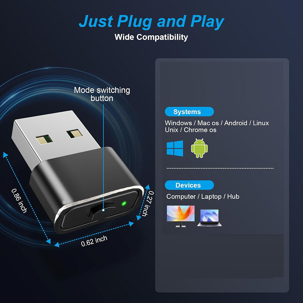 Mouse Jiggler Mouse Mover Device Undetectable Jiggler Mouse Mover Clicker Mouse