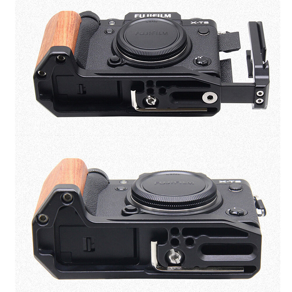 Quick Release Video Rig Cage Case Holder Hand Grip for FUJIFILM XT5 Camera