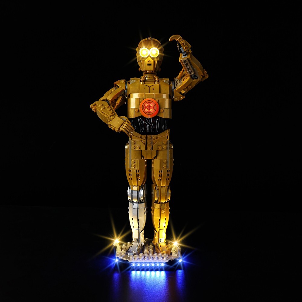 LED Light Kit for C-3PO - Compatible with LEGO® 75398