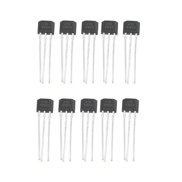 10Pcs Hall Element 49E Oh49E Ss49E Linear Sensor Industrial...