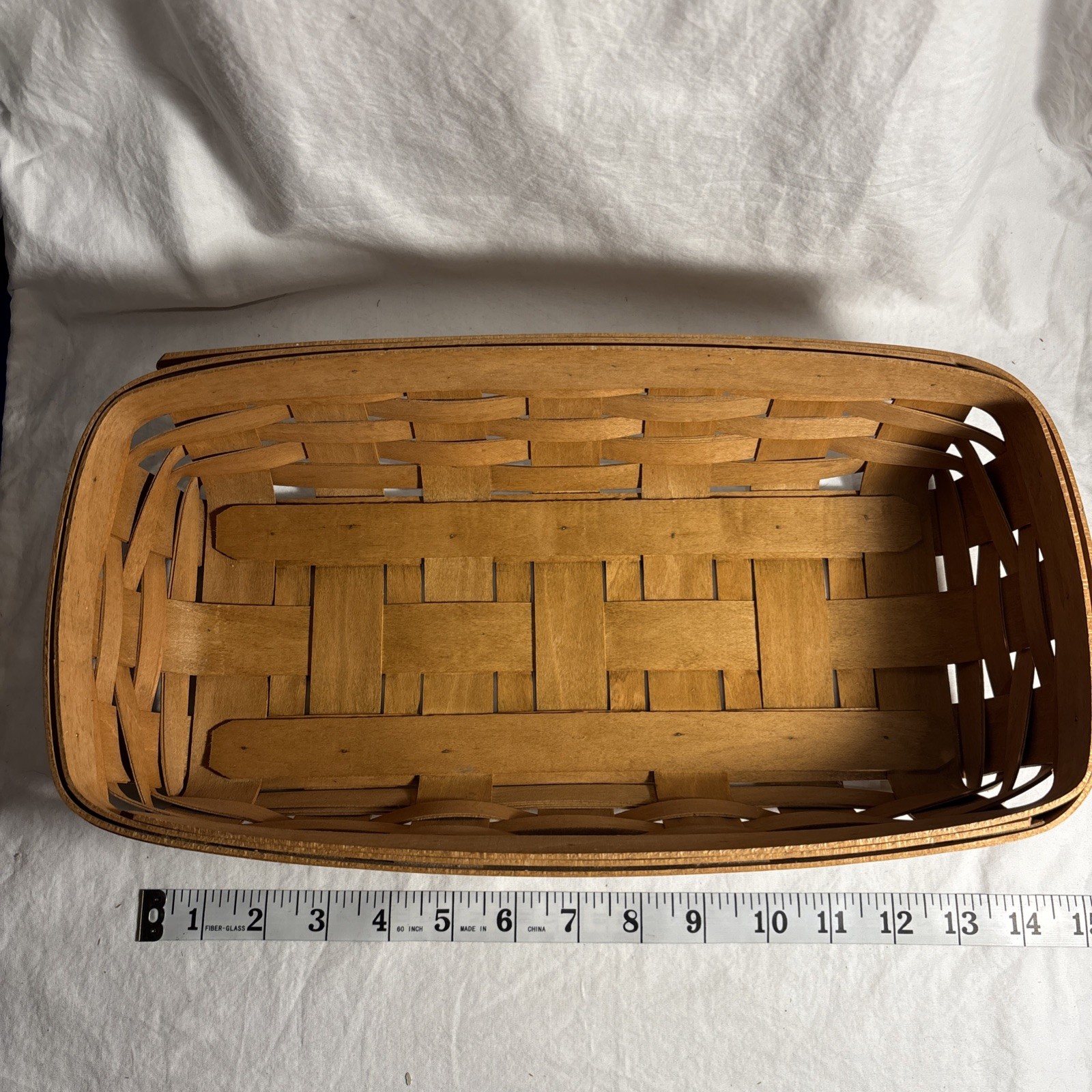 Longenberger Basket 2006 With Plastic Liner rectangle