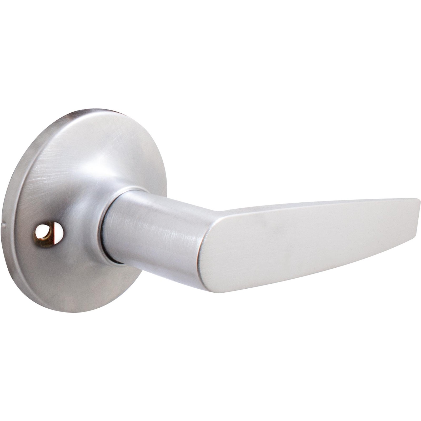 Tucson Door Lever, Dummy (Non-Turning) Latch, Satin Chrome by Stone Harbor Hardw