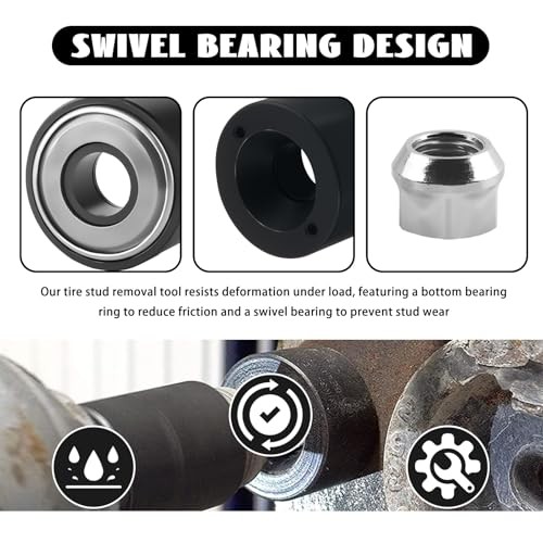 2PCS Wheel Stud Installer Tool OEM#22800,Heavy Duty Wheel Stud Removal Tool