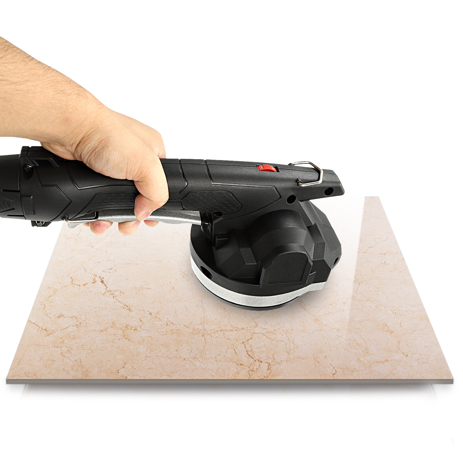 Tile Suction Cup Handheld Vibrator for Easy Tile Installation Tool