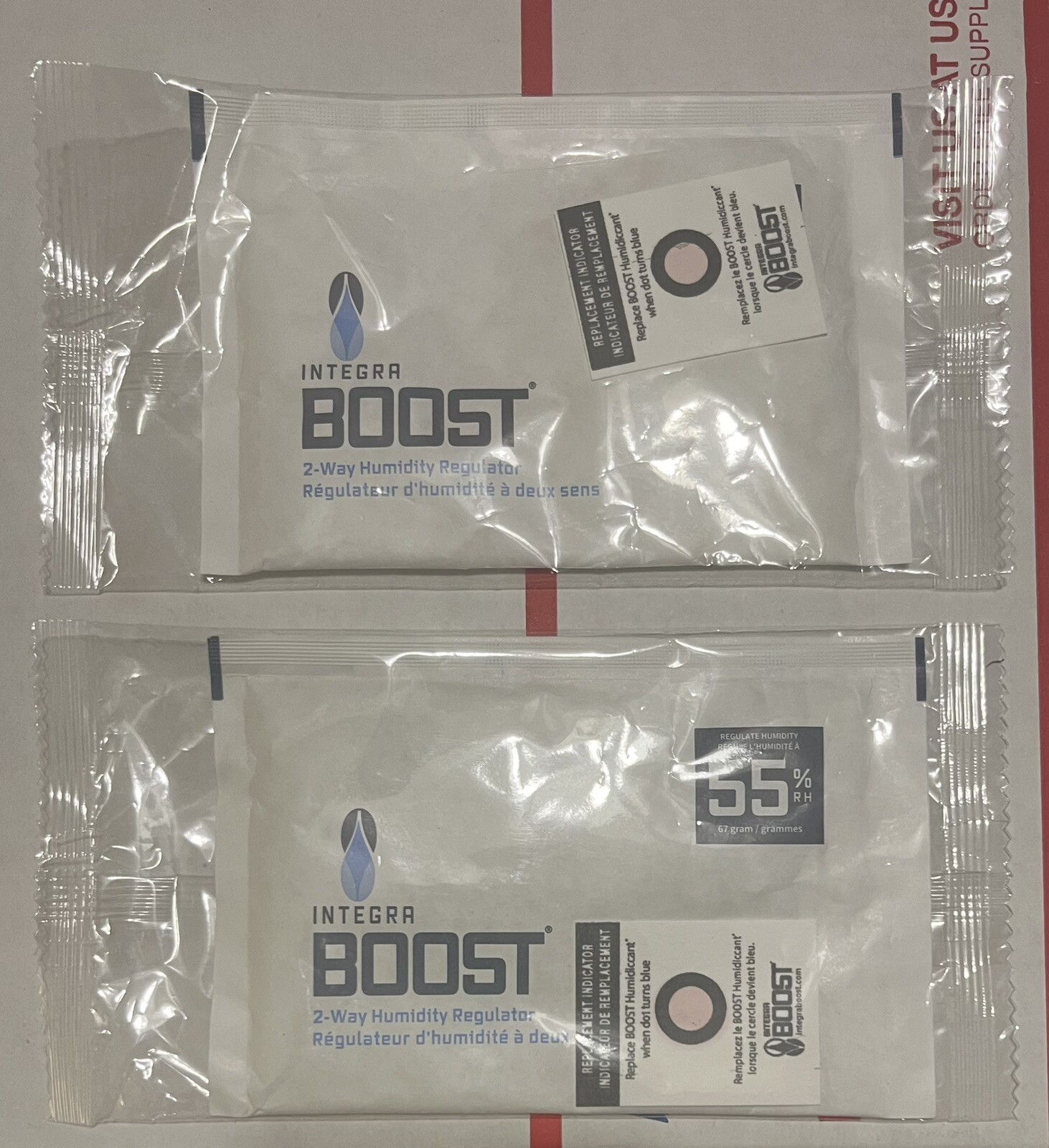 2pk/ 2 Pc Integra Boost 55% Humidity Regulator 67 Gram