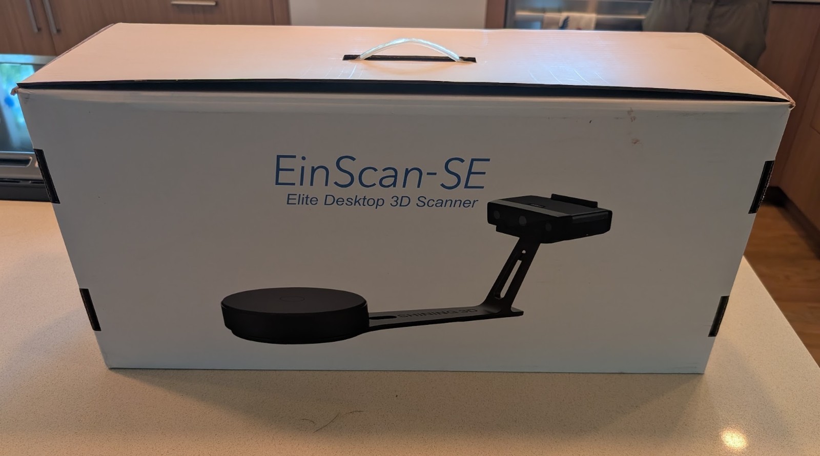 EinScan-SE V1 Desktop Color 3D Scanner– 0.1mm Accuracy, Auto Scan, Windows