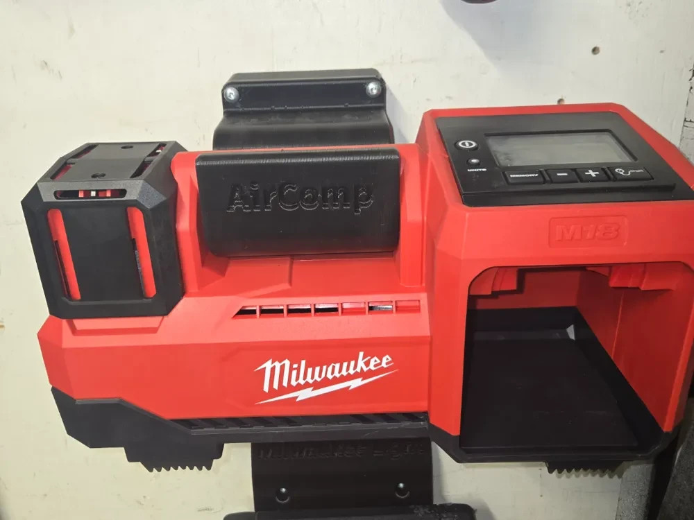 Milwaukee M18 Air Compressor / Inflator Wall Mount