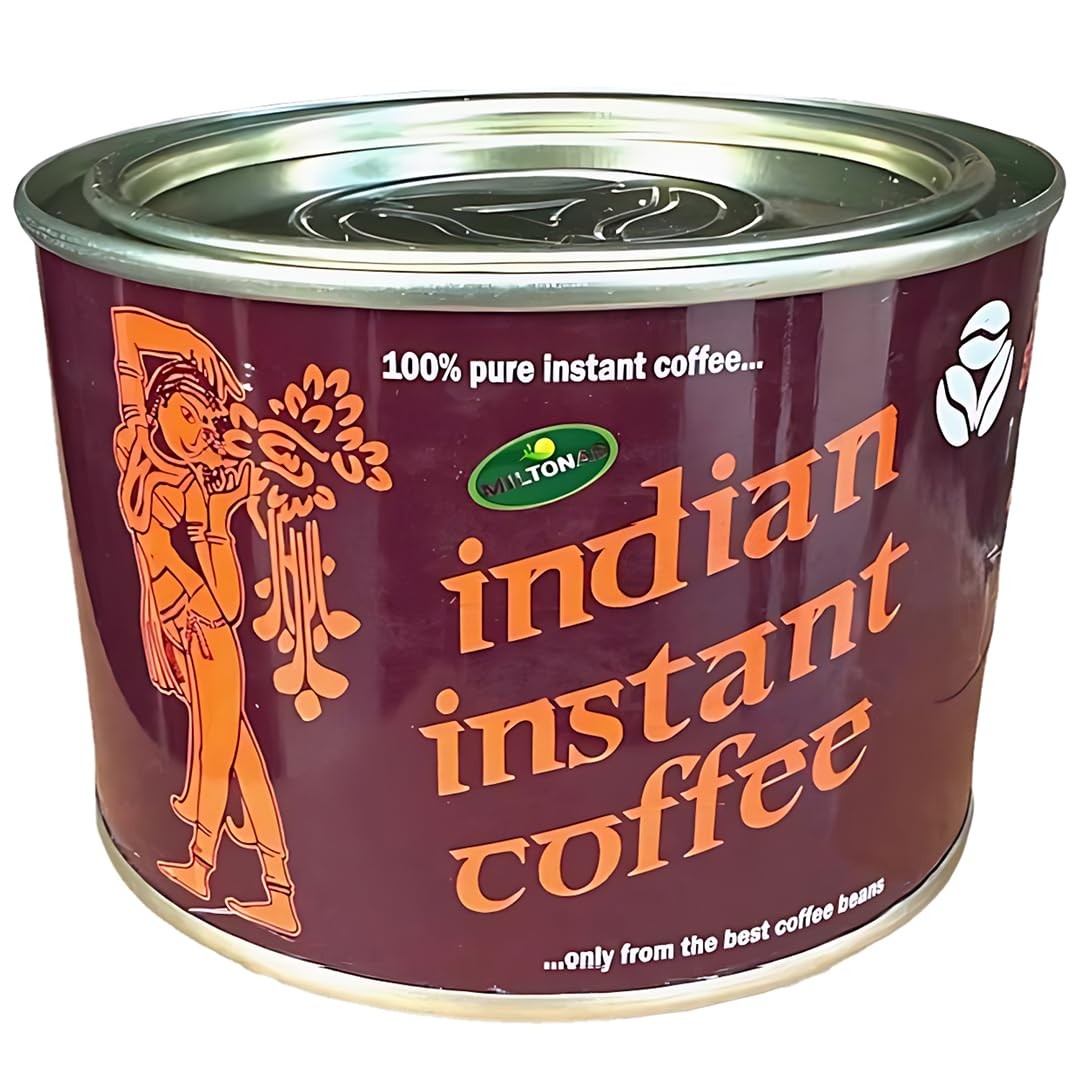 Miltonas Indian Organic Instant Coffee - 3.2 Ounce (Pack of 1), Pack 1