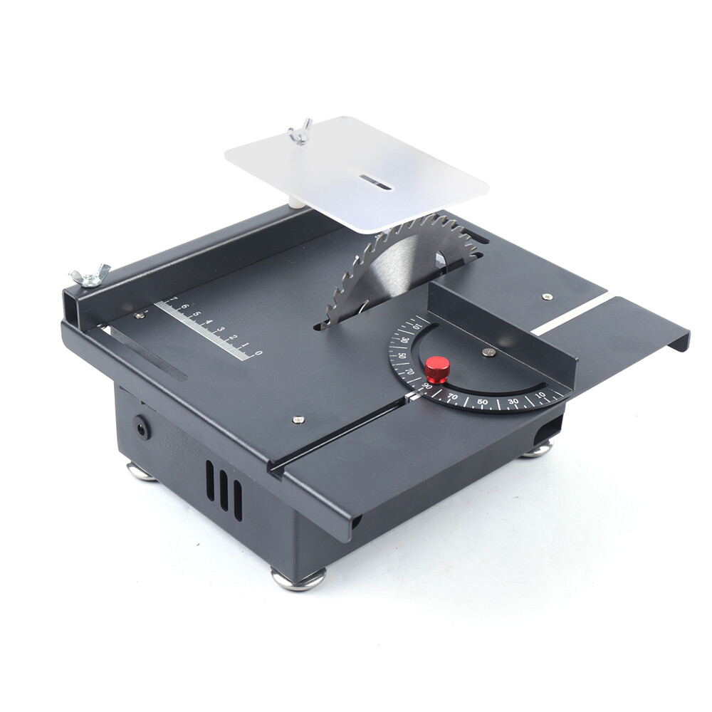 Mini Electric Table Saw Bench Circular Blade Woodworking Cutting Tool Machine